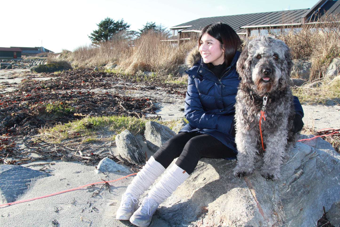 Ulli Leggvarmer Sand